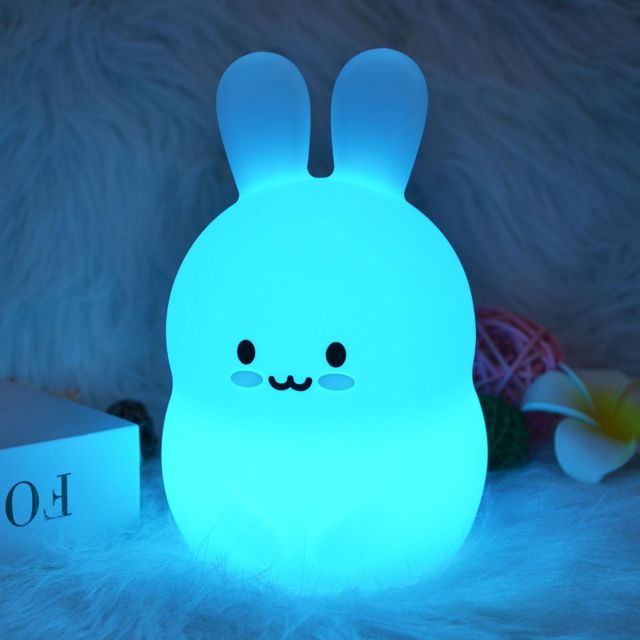 Veilleuse d'Enfant Lampe de Chevet Blue