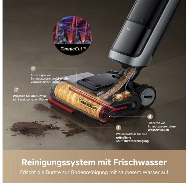 Dreame H15 Pro Heat Aspirateur Laveur