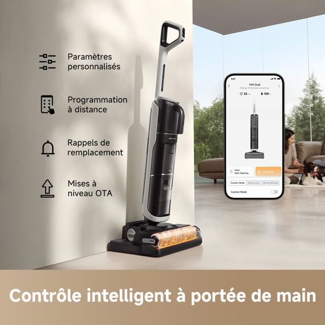 dreame h14 dual aspirateur 5en1 sec et humid
