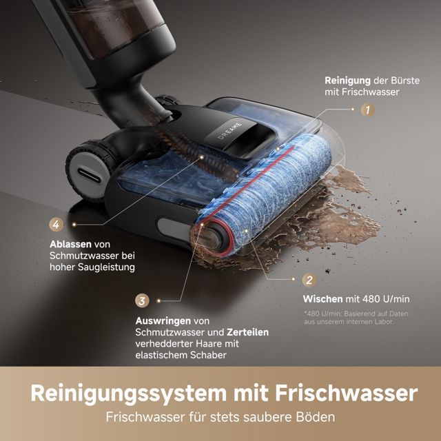 dreame h15 pro aspirateur laveur balai