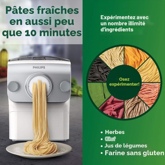 PHILIPS Machine à Pâtes Automatique 200W HR2375/05