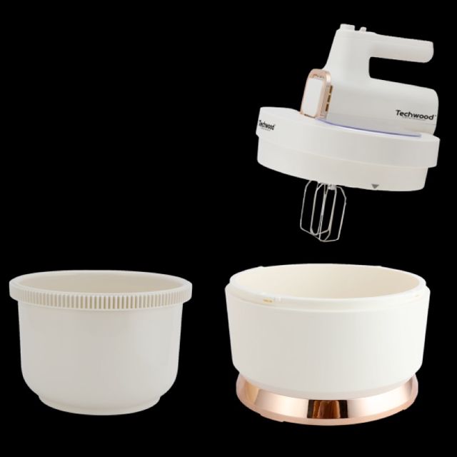 Techwood Batteur Mixeur avec Bols 500W TMB-340