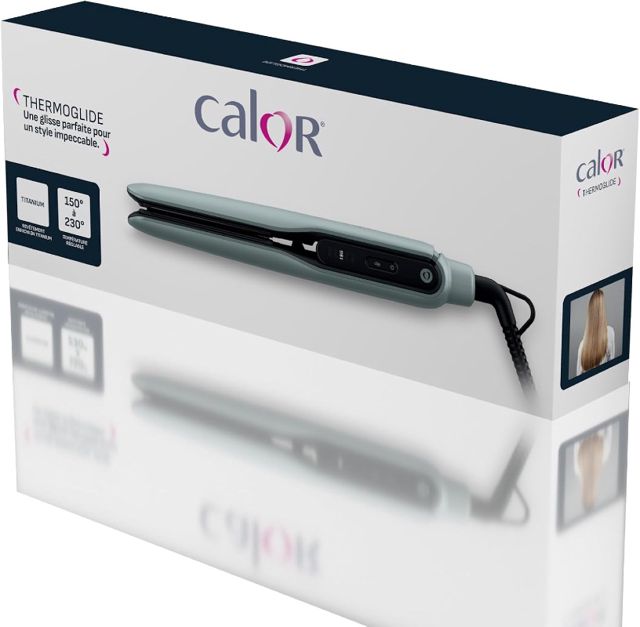 Calor SF5120C0 Lisseur Thermoglide Titanium Ionique 230°C