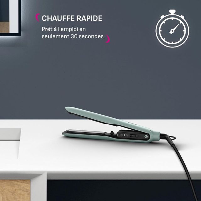 Calor SF5120C0 Lisseur Thermoglide Titanium Ionique 230°C