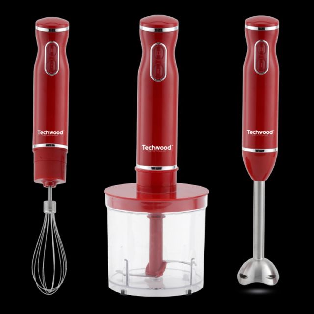 Techwood Mixeur Plongeant 3 en 1 600W TMS-9605
