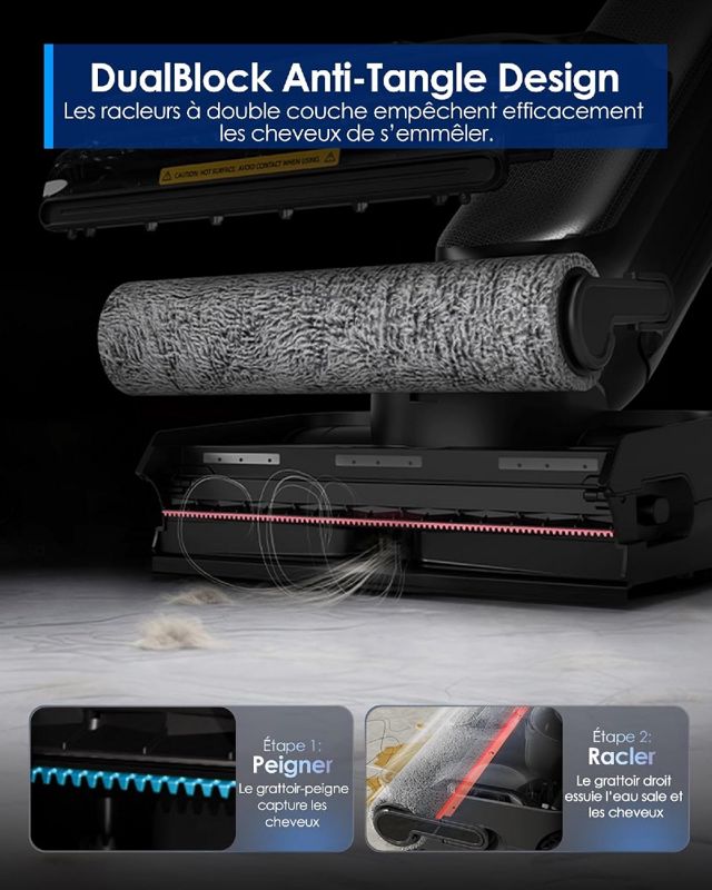Tineco Floor One S9 Artist Steam Pro HyperSteam à 160°C 90Mi