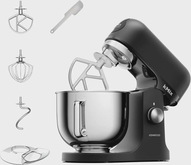 Kenwood Pétrin robot pâtissier 1000W 5l KMIX KMX751ABK Noir