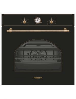 PROFF F636 Four a gaz 60CM rustique Noir