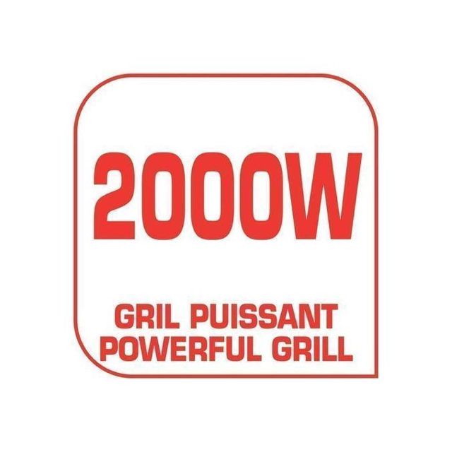 Tefal grille panineuse inicio 2000w Gc242D12