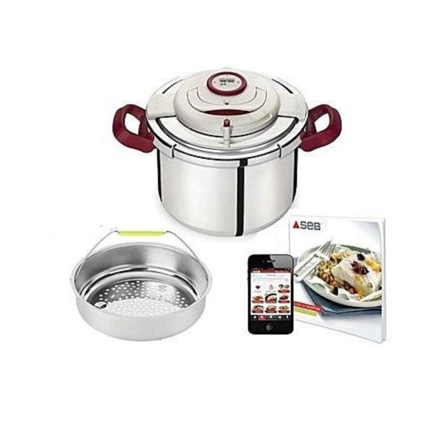 Seb cocotte autocuiseur 6l Clipso Plus Précision