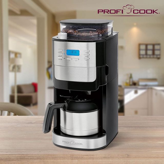 Proficook cafetière avec moulin programmable PC-KA 1137