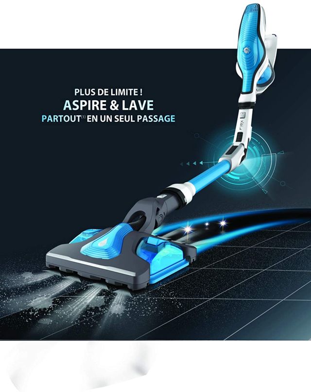 ROWENTA Air Force Flex 560 Aqua sans fil RH9490WO