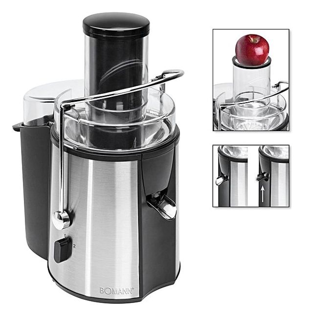 Bomann Centrifugeuse fruit et legume 1000W AE1917 CB