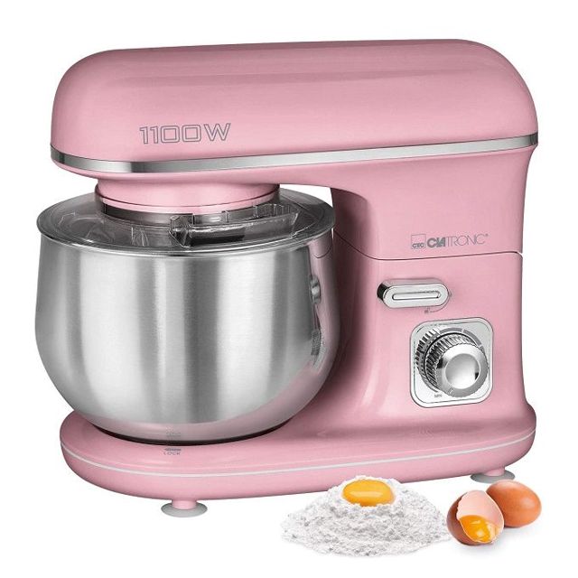 Clatronic Pétrin 5L 1100W KM 3711 Rose