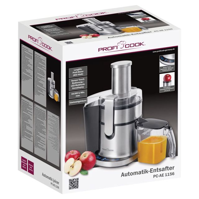 Proficook Centrifugeuse Digitale PC-AE 1156 - Gris 800W