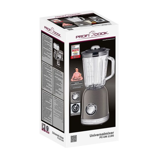Proficook Blender Bol En Verre- 800W PC-UM 1195