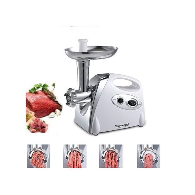 Techwood Hachoir à Viande 500W THV-801 Gris