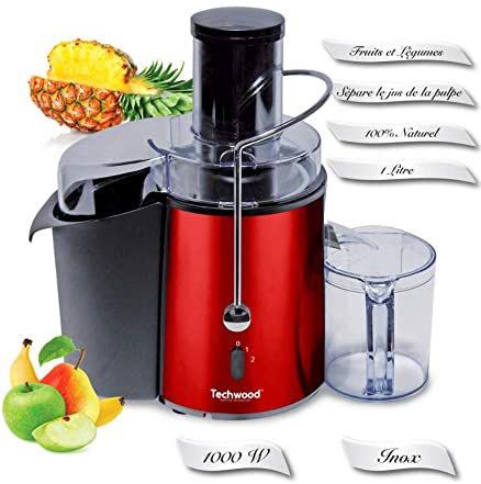 Techwood Extracteur de Jus 1000 W TCFI-1055