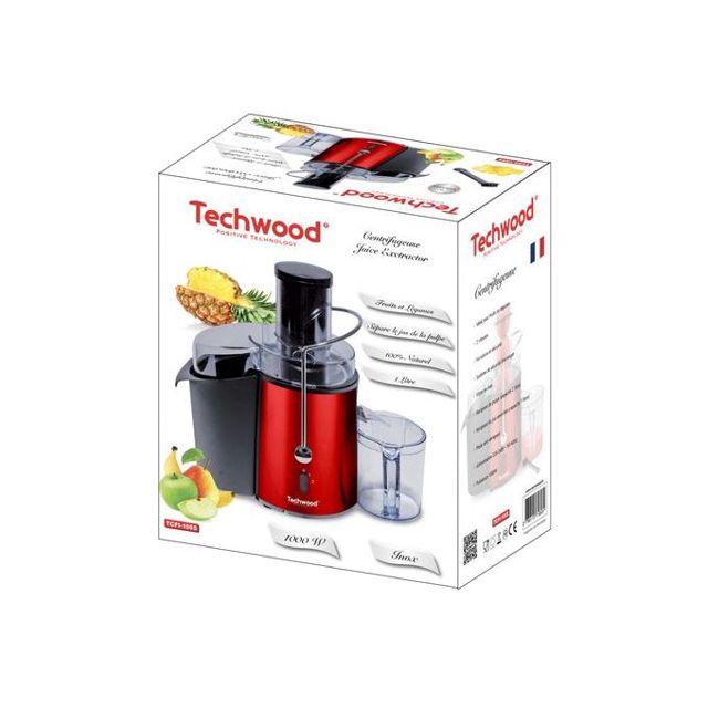 Techwood Extracteur de Jus 1000 W TCFI-1055
