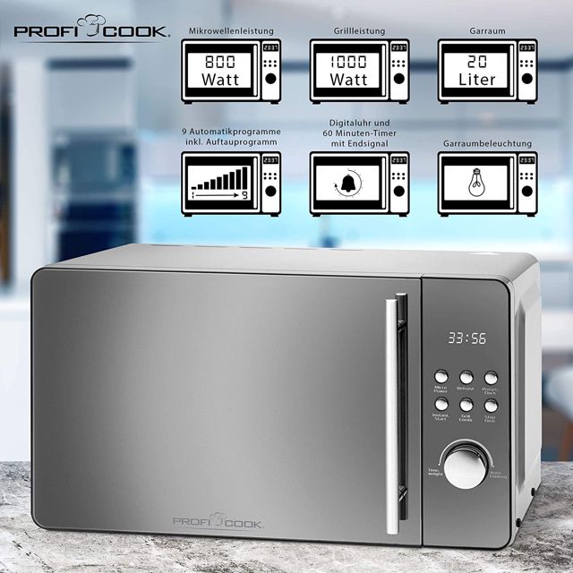 ProfiCook PC-MWG 1175 Micro-ondes GRILL 20L
