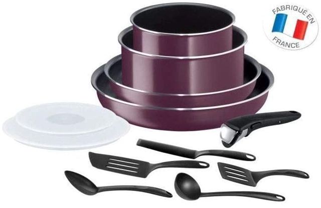 Tefal 12Pieces Ingenio Essential Violet L2019702