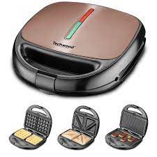 Techwood GAUFRIER/CROQUE/GRILL BRANZ TGCI-811