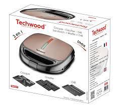 Techwood GAUFRIER/CROQUE/GRILL BRANZ TGCI-811
