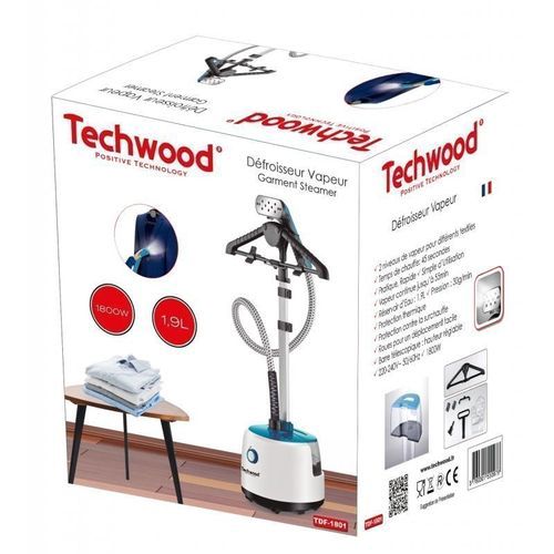 Techwood defroisseur a vapeur TDF-1801