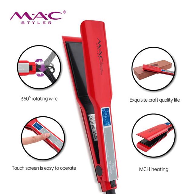 Mac Styler Lisseur 450F Mc-2028 Rouge