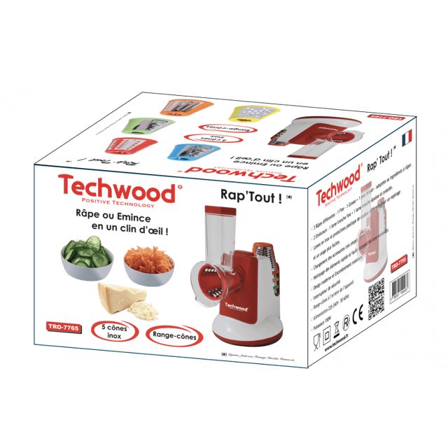 Techwood Hachoir Électrique Rap'Tout TRO 7765