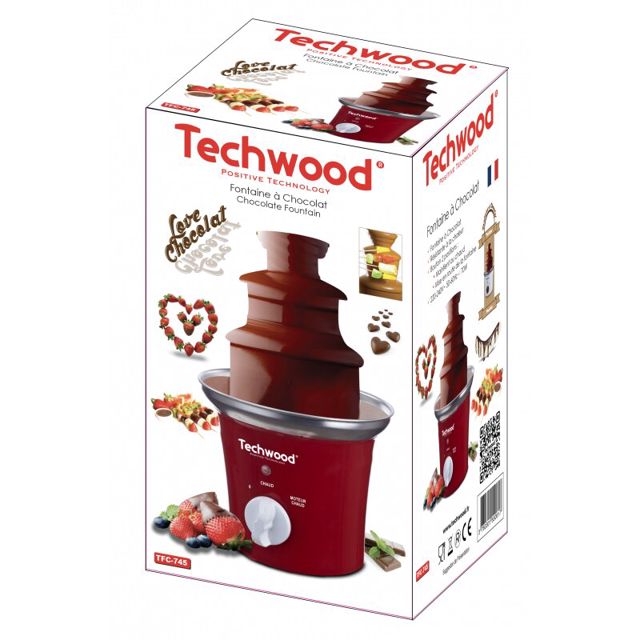 Techwood Fontaine à chocolat TFC-745