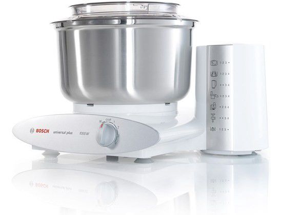 Bosch Robot Pétrin 1000 W argent MUM6N21