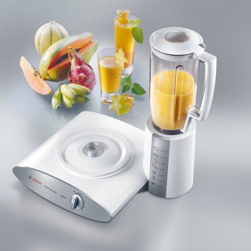 Bosch Robot Pétrin 1000 W argent MUM6N21