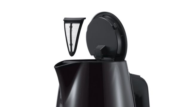 Bosch Bouilloire 1,7 L Noir TWK6A013