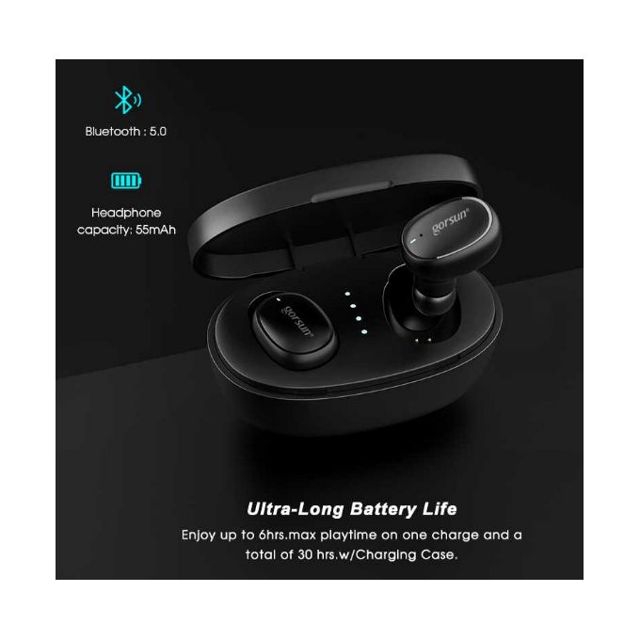 Gorsun Écouteurs Bluetooth Sans Fil - Gs-V8 - Noir