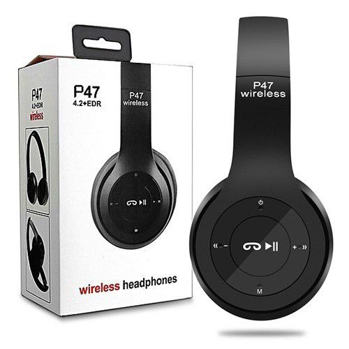 Wireless Casque sans fil P47 pliable Bluetooth