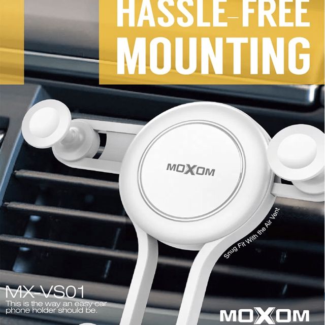 MOXOM Support voiture Double Grip MX-VS01