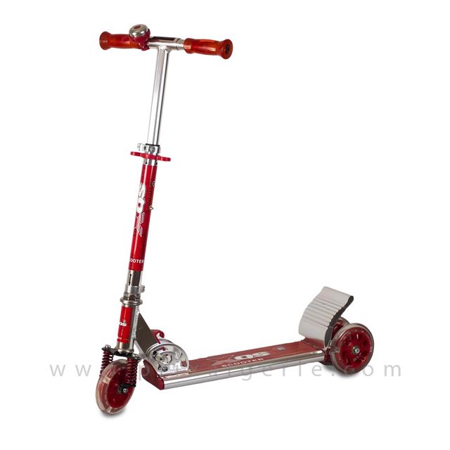 Trottinette vélo à 3 roues en métal pour enfants