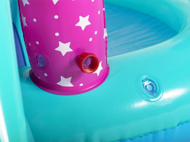 Bestway piscine Toboggan Licorne 274x198x137cm-53097