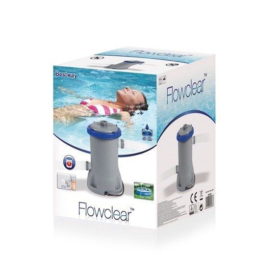 Bestway 58383 Pompe à filtre Nettoyage de piscine