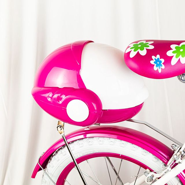 Fella Vélo d'enfant Filles 14" Rose Blanc