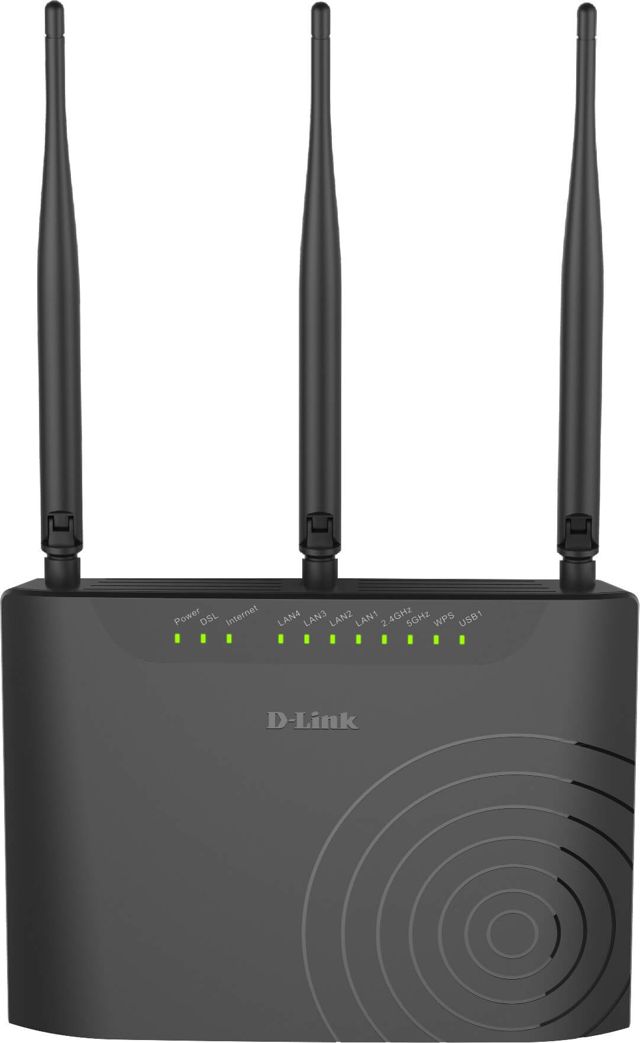 D-LINK Duel band Wireless AC750 VDSL2+/ADSL2+ MODEM ROUTER