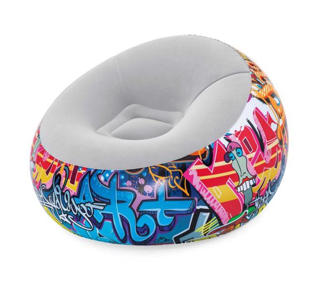 Bestway 75075 salon canapé moderne Graffiti gonfler
