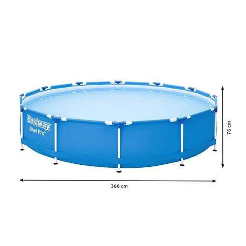 Bestway Piscine Steel Pro 366 x 76 cm-56706
