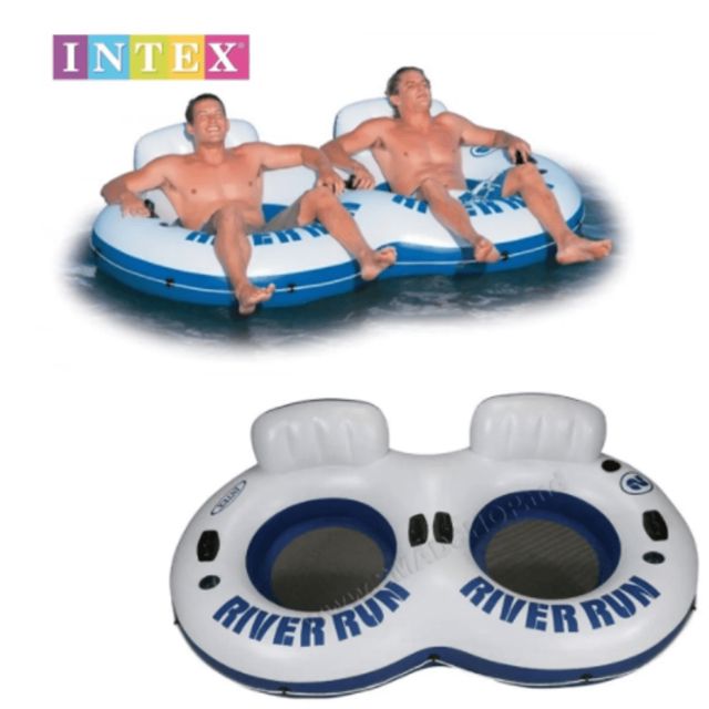 intex double anneau gonflable River Run 58826