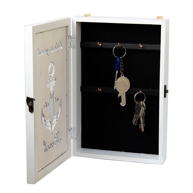 Boîte à clés murale Porte clés en bois