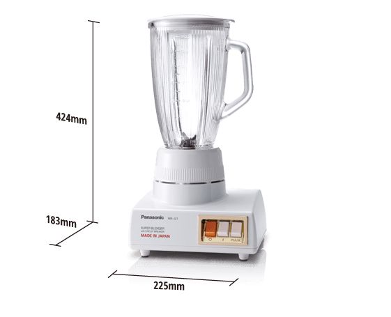 Panasonic Mélangeur de récipient en verre MX-J18G
