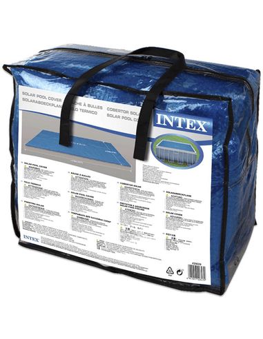 Intex Couverture de piscine solaire 378x186cm 29028