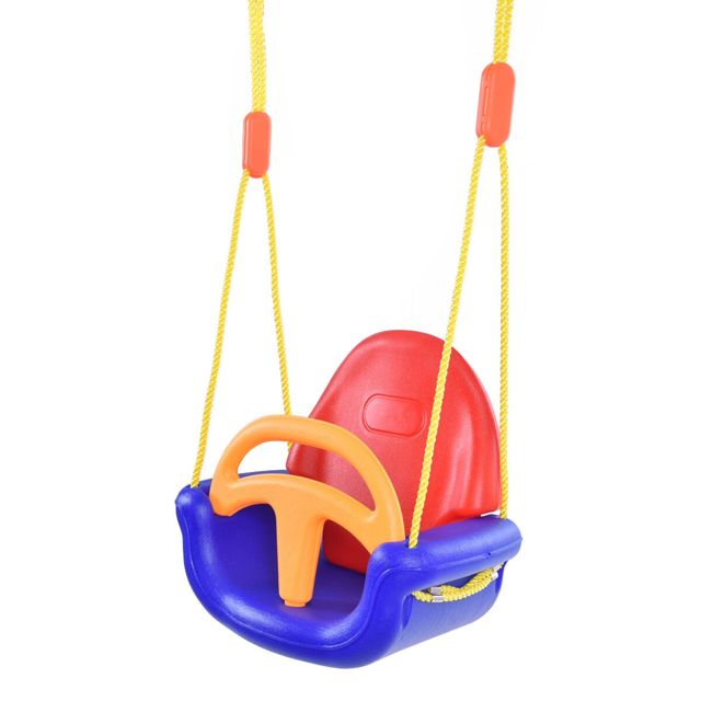 Balançoire Pour Enfant 3 En 1 - Couleur Variable