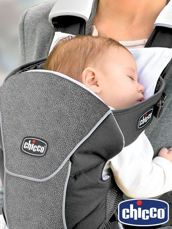 Chicco Porte-bébé Ultra Soft Edition Limitée 2 en 1 Gris